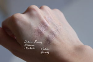 Hypiness - Nabla vegan eye shadows swatches
